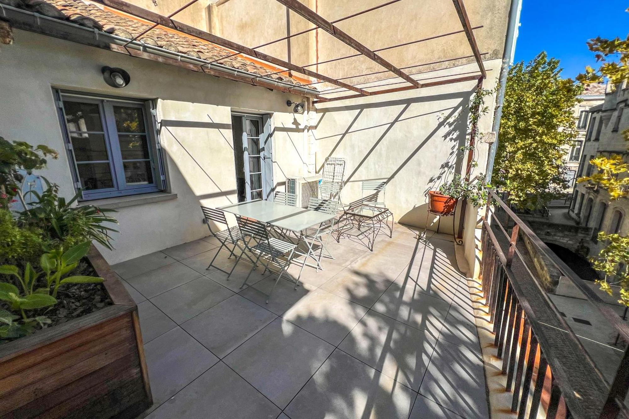 アヴィニョンAc - Private Exterior - Duplex Quartier Des Artistesアパートメント エクステリア 写真
